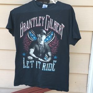 Brantley Gilbert concert t shirt 2014 medium